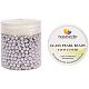 PandaHall Elite 1000 pcs Pearlized Environmental Dyed Glass Pearl Round Beads for Jewelry Making HY-PH0002-18-B-8