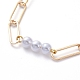 Iron Paperclip Chains Necklaces NJEW-JN02768-01-2