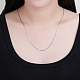 925 Sterling Silver Snake Chain Necklaces NJEW-BB19822-2-8