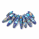 Chapelets de perles de pierres précieuses synthétiques G-S325-002-1