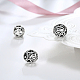 925 Sterling Silver European Beads STER-BB15834-6