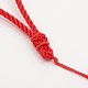 Fabricación de collar de cordón de nailon trenzado NJEW-P001-013-3
