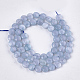Chapelets de perles en aigue-marine naturelle G-S354-27-2