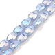 Chapelets de perles en verre imitation jade GLAA-P058-06A-2