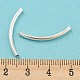 925 Sterling Silver Tube Beads STER-Q191-03C-S-4