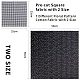 Tissu en coton imprimé floral AJEW-FG0001-15-2