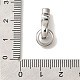 Латунь раз по сравнению с застежками KK-K389-015P-2