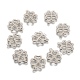 304 Stainless Steel Four Leaf Clover Charms Pendants STAS-M004-01-1