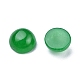 Cabochons de jade malaisie naturelle G-P393-R67-6MM-2