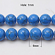 Chapelets de perles en turquoise synthétique TURQ-H038-6mm-XXS22-2