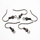 Brass Earring Hooks KK-Q362-AB-NF-1