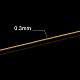 Benecreat 0.3mm (28 Gauge) 150m trübungsbeständiger goldener Eisen-Handwerksdraht für Schmuckperlenprojekt MW-BC0001-01A-2