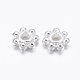 Tibetan Style Alloy Daisy Spacer Beads LF0991Y-S-2