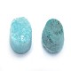 Cabochons de quartz naturel druzy G-P382-N01-2