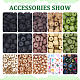PandaHall 910pcs Clay Heishi Beads Kit CLAY-PH0001-79-4