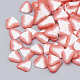 手作り樹脂粘土ネイルパーツ  ファッションネイルケア  穴がない  フルーツ  苺  鮭色  4~6x3~6x0.1~3mm CLAY-N002-02Q-1