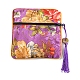 Almacenamiento de joyas de tela floral de estilo chino bolsos de mano AJEW-D063-01G-2