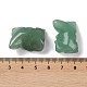 Figuras curativas talladas en aventurina verde natural G-B062-05B-2