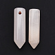 Watermelon Stone Glass Pointed Pendants G-D460-01R-5