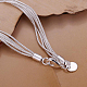 Messingkugel-Charmearmbänder für Frauen BJEW-BB12609-2