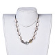 Colliers de perles de cauris ajustables NJEW-JN02392-5