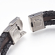 Bracelets multi-rangs en cuir PU BJEW-L614-02GP-3