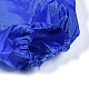 キッズアートスモックエプロン  長袖防水よだれかけ  絵画や食事のために  ブルー  400x350mm DIY-D022-06-4