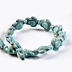 Chapelets de perles en turquoise synthétique G-E466-01-2