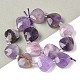 Natürlichen Amethyst Perlen Stränge&nbsp;G-D316-A07-1