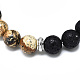 Natürliche Bild Jaspis Perlen Stretch-Armbänder BJEW-R309-02-A11-2