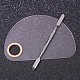 Paleta de acrílico y paleta de doble cabeza espátula paleta palo MRMJ-Q051-005C-1