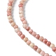 Natur Rhodonit Perlen Stränge G-F748-U01-02-4