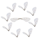 Sunnyclue 100 piezas tela de poliéster alas artesanía decoración FIND-SC0002-04-1