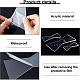 BENECREAT Butterfly Inlay Template Set Bowknot Acrylic Router Templates with 5 Sizes Bowknot Stencils for Woodworking DIY-WH0188-64-4