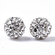 Pave Disco Ball Beads RB-T017-03-26-2