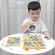 木製磁気釣りゲーム  モンテッソーリのおもちゃ  幼児向けの認知ゲーム  教育就学前ビーズおもちゃギフト  動物  27~45x34~53.5x14mm AJEW-D066-01B-5