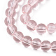 Chapelets de perles en verre transparente   GLAA-T032-T4mm-10-2