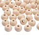 Perles rondes en bois naturel X-WOOD-Q017-8mm-06-LF-1