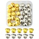 32Pcs 2 Colors Alloy Locking Pin Backs FIND-YW0001-84-1