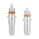 UNICRAFTALE 2pcs Engraving Tip Holder 2 Styles Platinum Cuting Plotter Cutter Blade Holder Alloy Engraving Tool Engraving Accessories for Cutting Machine Ideal for Engraving On Metal and More FIND-HY0003-27-1