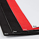 Benecreat10pcs自己粘着性裏打ちフォームシート赤い滑り止めevaフォームパッドマット家具ドア用粘着性裏地付き30x21x0.1cm AJEW-BC0005-62A-C-6