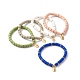 Bracelets en perles de pâte polymère faites main BJEW-JB06551-1