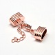 Zinc Alloy Ends with Iron Chains PALLOY-N0091-02RG-2