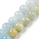 Chapelets de perles en morganite naturelle G-P503-8MM-01-2