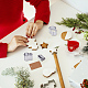 Набор для поиска рождественских сережек своими руками DIY-WH0387-96-6