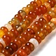 Chapelets de perles d'agate naturelle G-H295-C03-03-1