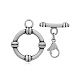 Ring 316 Stainless Steel Toggle Clasps STAS-M261-24-1