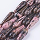 Natural Rhodonite Beads Strands G-A175E-A04-1
