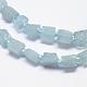 Natural Aquamarine Beads Strands G-P189-03-3