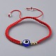 Bracelets de perles tressées en fil de nylon BJEW-JB04769-01-1